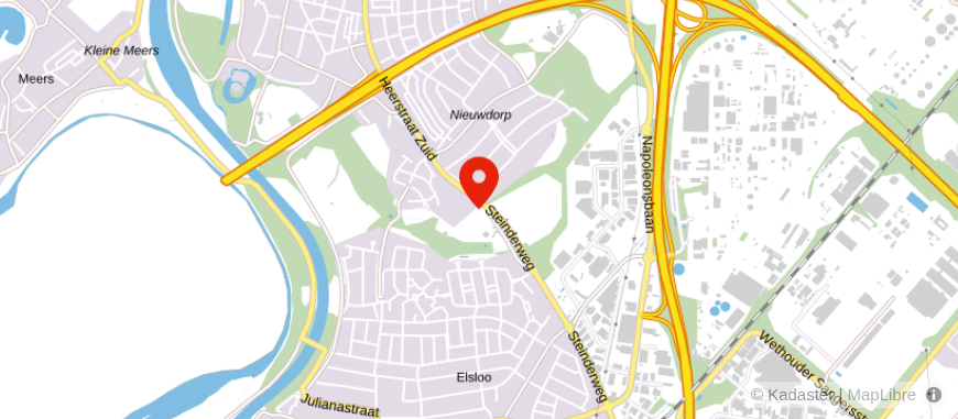 Locatie van Adviesgroep Lenssen