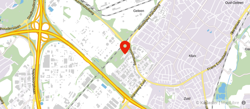 Locatie van Crematorium Nedermaas