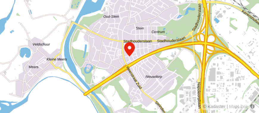 Locatie van Advieskantoor Biesmans