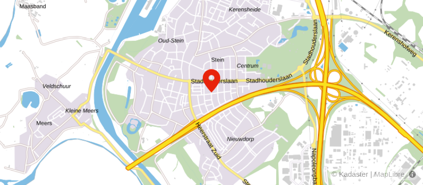 Locatie van Kierkels Advies