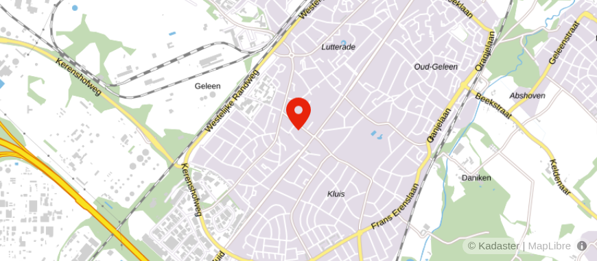 Locatie van Finatics Financial Services Geleen