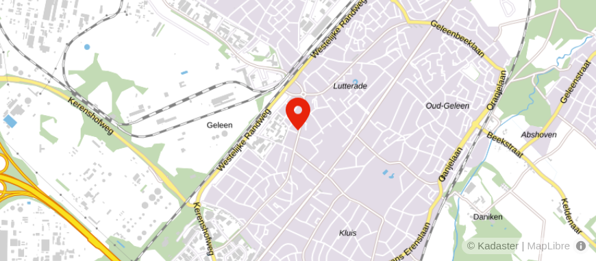 Locatie van Goossens Vastgoed Geleen