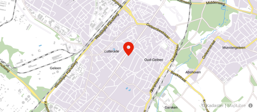 Locatie van Fidus Geleen