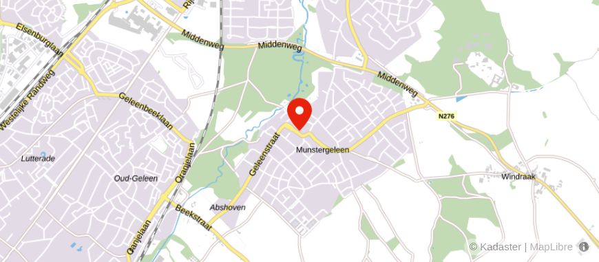 Locatie van Veldsink Advies, Sittard-Geleen