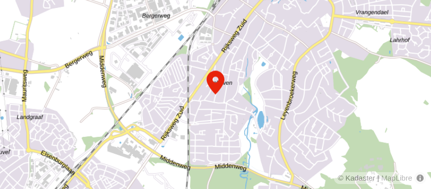 Locatie van Rohen Fiscaal en Financieel