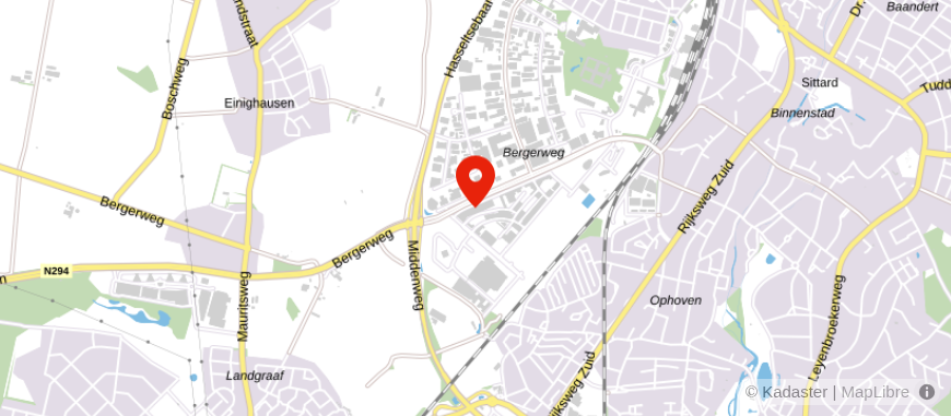 Locatie van Rabobank Sittard