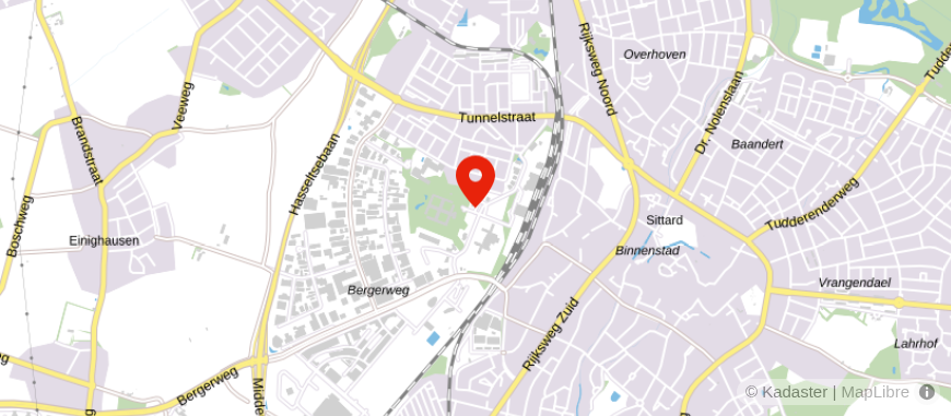 Locatie van Roso Financiële Diensten B.V.