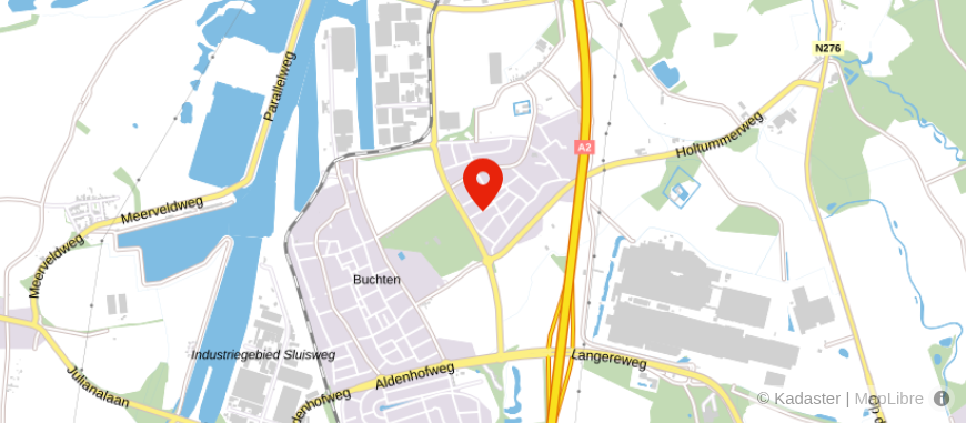 Locatie van Bujak Advies