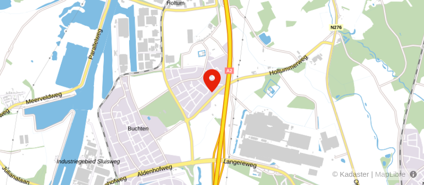 Locatie van Fidus Holtum
