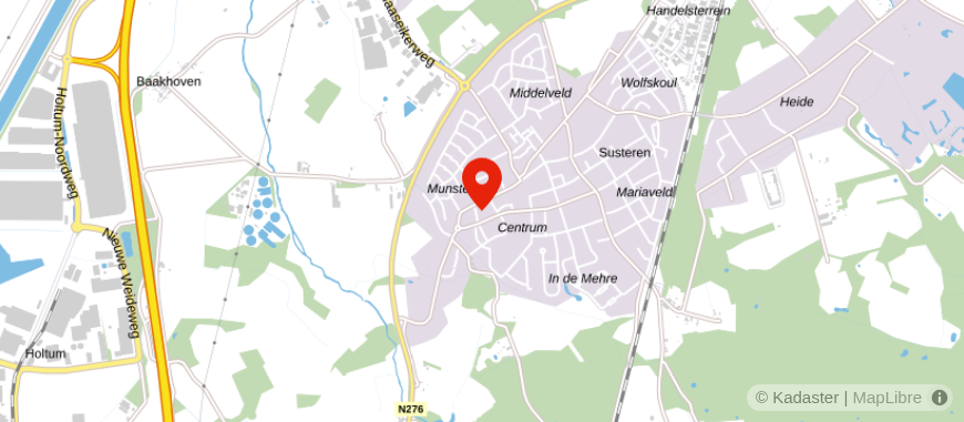 Locatie van John Ophelders Assurantien en Hypotheken BV