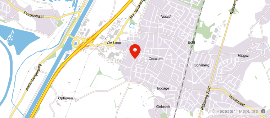 Locatie van Fidus Echt