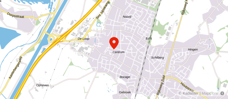Locatie van Accens Accountants & Adviseurs