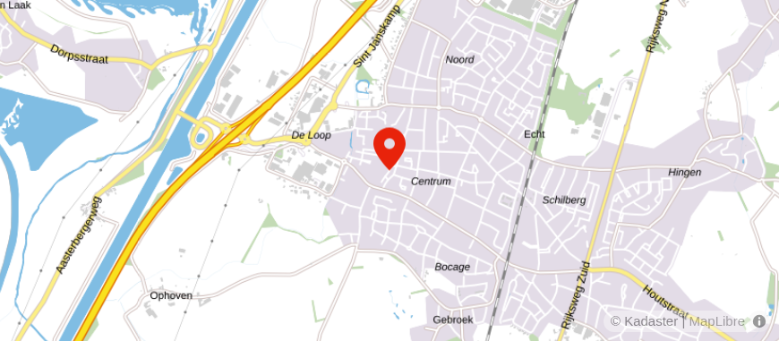 Locatie van Jack Frenken Makelaardij