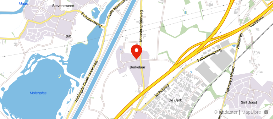 Locatie van PFAdvies - Financieel Zeker