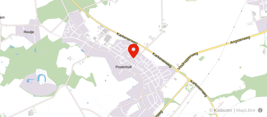 Locatie van Lancyr Maasdal