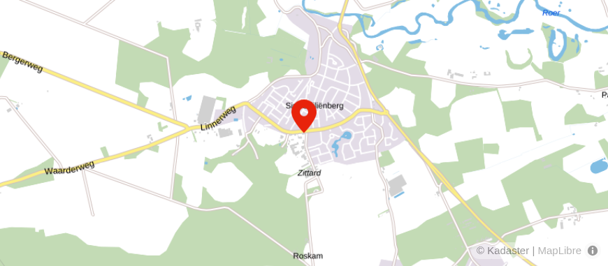 Locatie van Notariskantoor Roerdalen