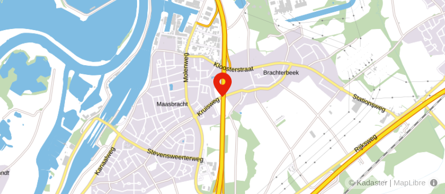 Locatie van Summa Maasbracht