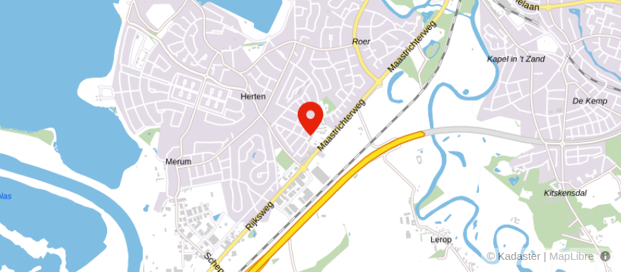 Locatie van Verzekeringskantoor Herten e/o