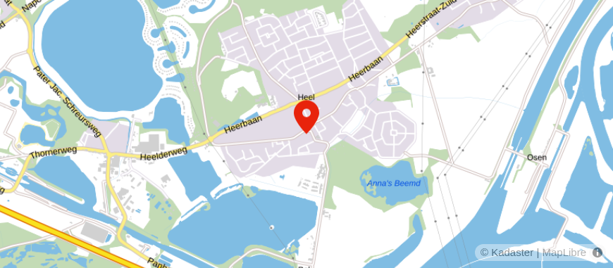 Locatie van Veldsink - Geurts Heel