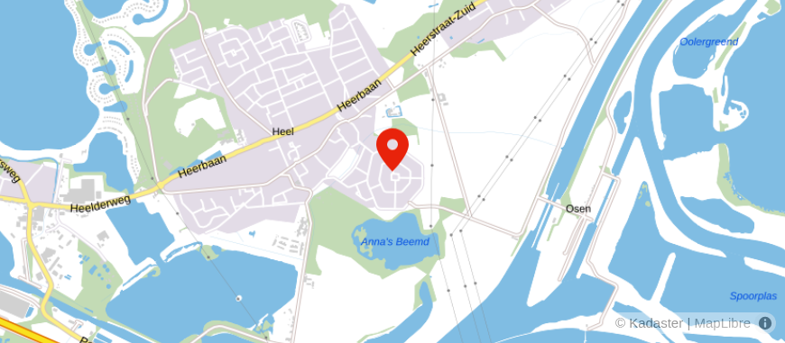 Locatie van Confinanza