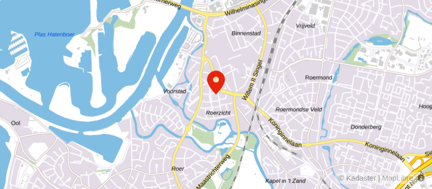 Locatie van Summa Adviesgroep Roermond