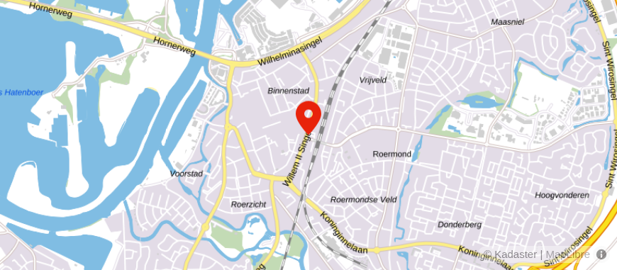 Locatie van De Hypotheekshop Roermond