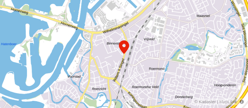 Locatie van De Hypotheker Roermond
