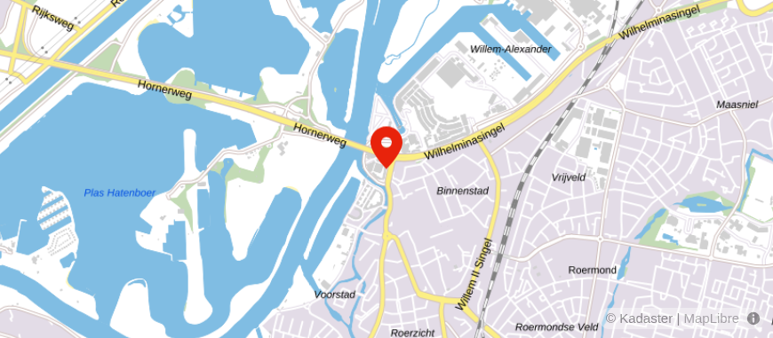 Locatie van Zichtadviseurs Roermond