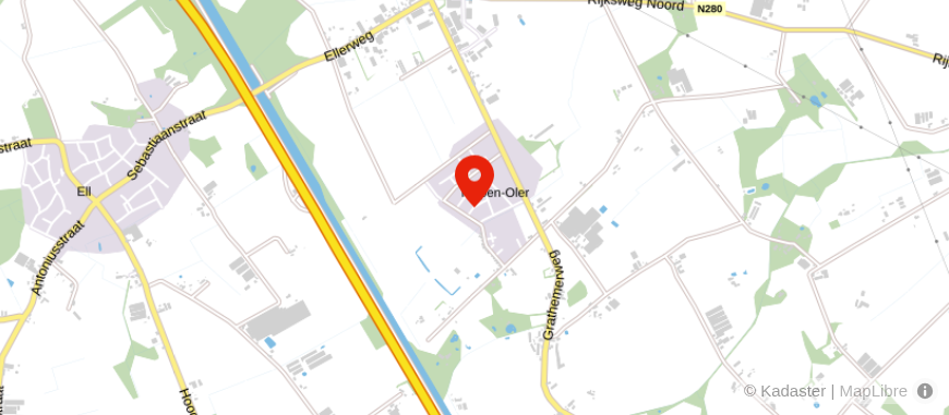 Locatie van Accountantskantoor Coolen