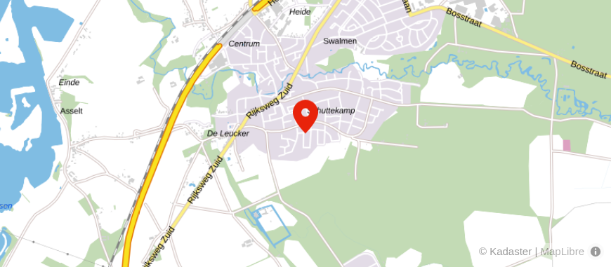 Locatie van Maurice Uitvaart & Nazorg