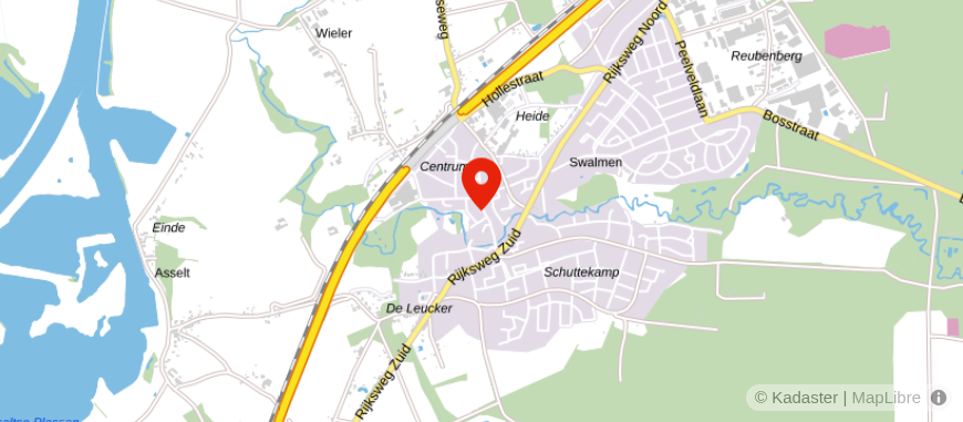 Locatie van Assurantie Advies Zuid