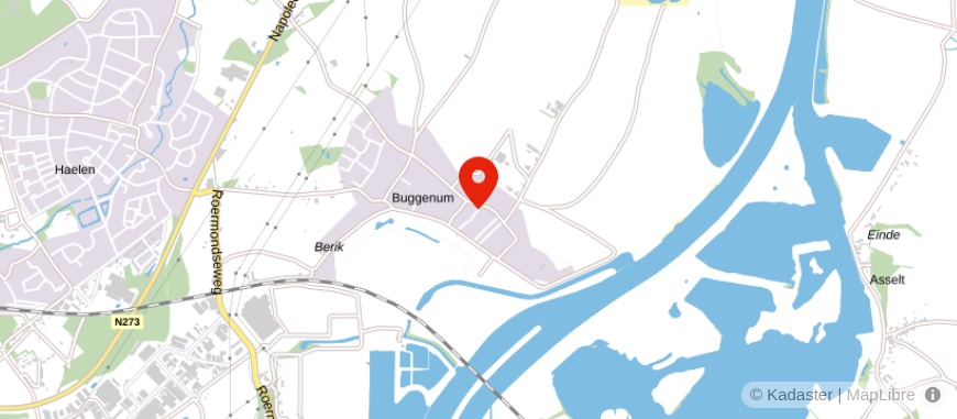 Locatie van Op het Broek Uitvaartverzorging