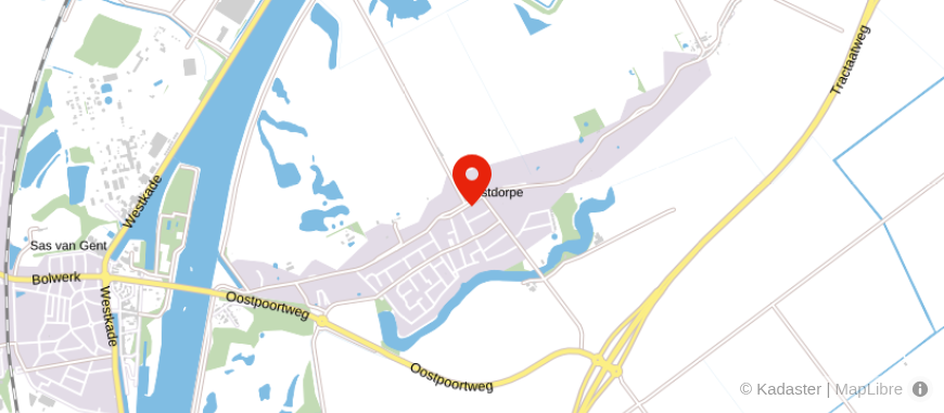 Locatie van UM Zeeland