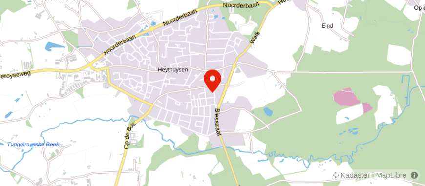 Locatie van Van Hecke Houben Notarissen