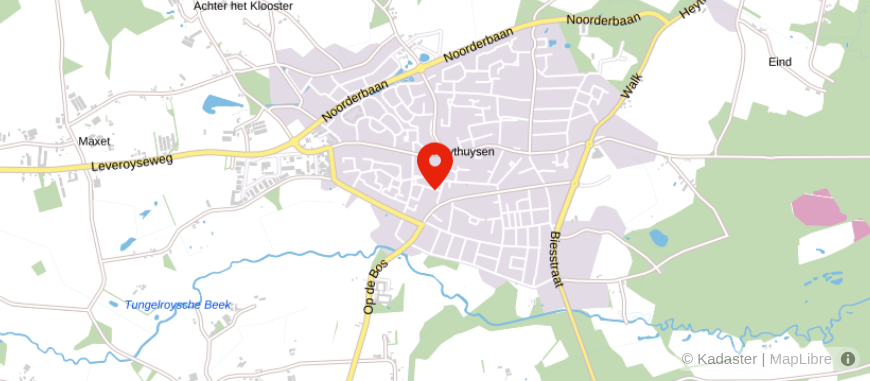 Locatie van De Hypotheekshop Heythuysen