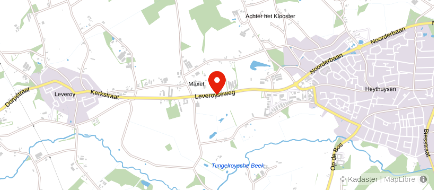 Locatie van aaff Heythuysen