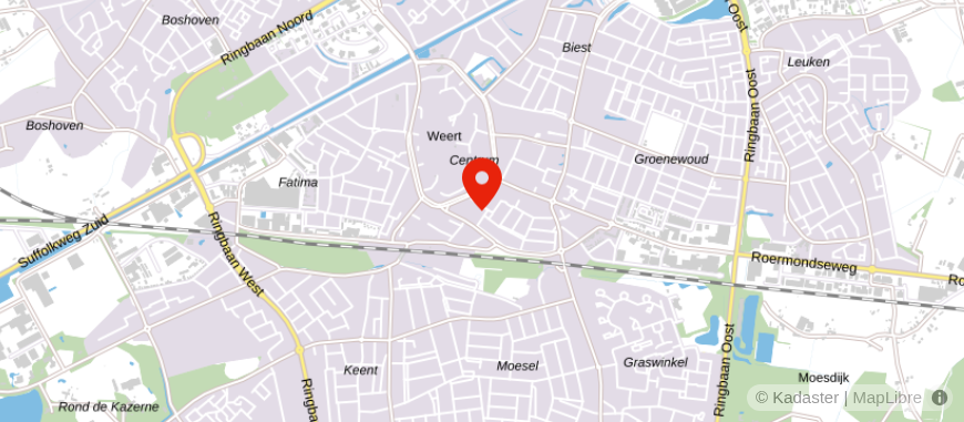 Locatie van De Goeij Belastingadvies & Administratie