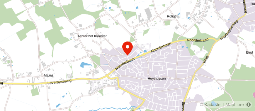 Locatie van Fading Uitvaartzorg