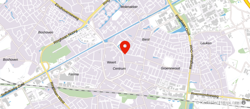 Locatie van Bevlogen Financieel Advies