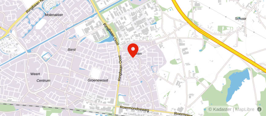 Locatie van De Raedtgevers