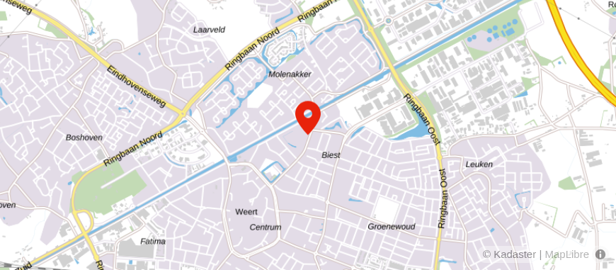 Locatie van Account+