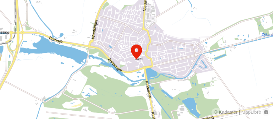 Locatie van Spuesens Makelaardij