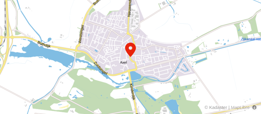 Locatie van Bakker administratie & advieskantoor