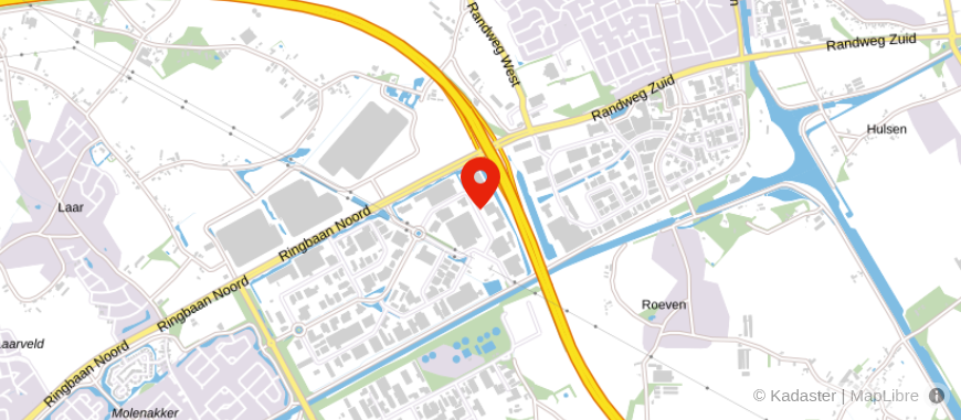 Locatie van aaff Weert