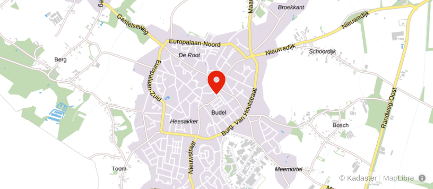 Locatie van Veldsink – Van Hunsel & Govers