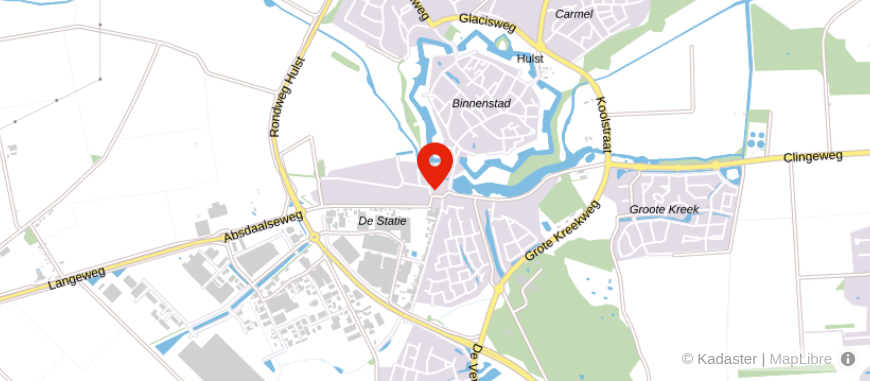 Locatie van De Smet Accountants en Belastingadviseurs