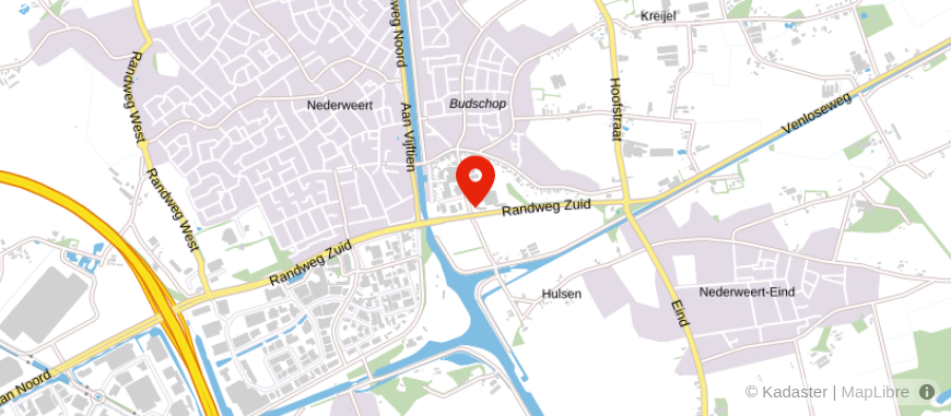 Locatie van Zichtadviseurs Nederweert