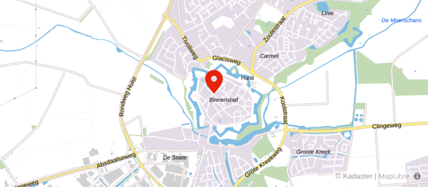 Locatie van Hypotheekhart Zeeland