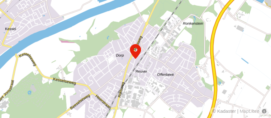 Locatie van ABVO