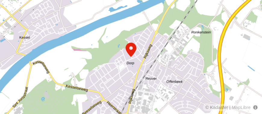 Locatie van Adviesburo Kleef